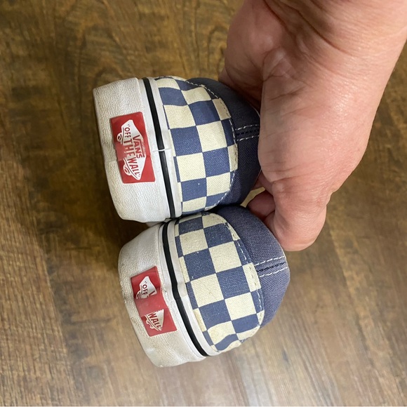 Vans classic Slip On Checkered Design Men’s size 7 women’s size 8.5 - Picture 3 of 4